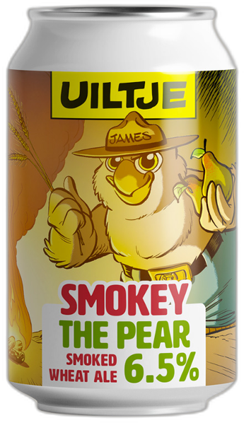 Uiltje Smokey the Pear blikje van 33cl