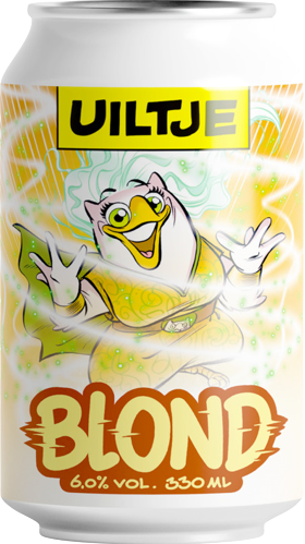 Uiltje Blond blikje van 33cl Uiltje Blond blikje van 33cl