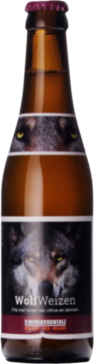 Heidebrouwerij Wolf Weizen flesje van 33cl
