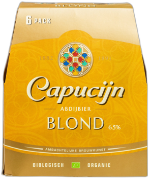 Capucijn Blond sixpack met flesjes