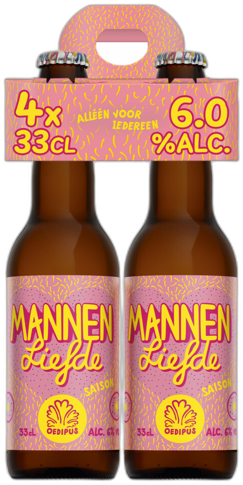 Oedipus Mannenliefde set met 4 flesjes van 33cl Oedipus Mannenliefde set met 4 flesjes van 33cl