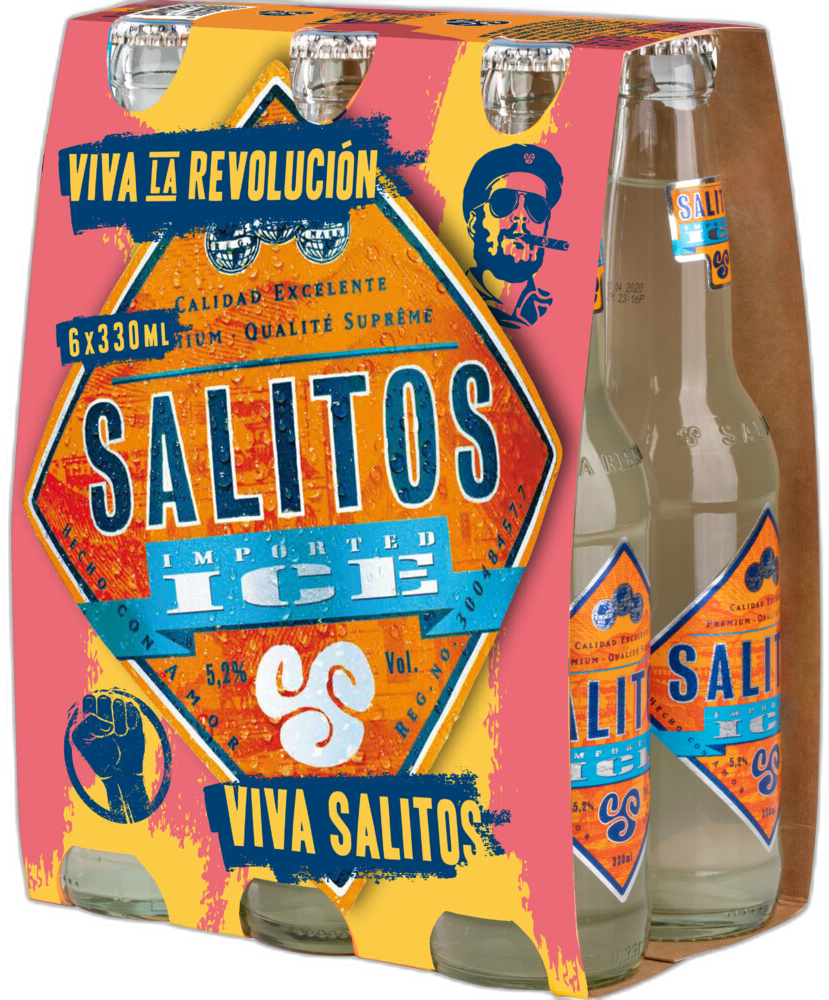 Salitos Ice set met 6 flesjes van 33cl