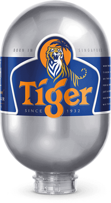 Tiger - 8L BLADE Keg Tiger - 8L BLADE Keg