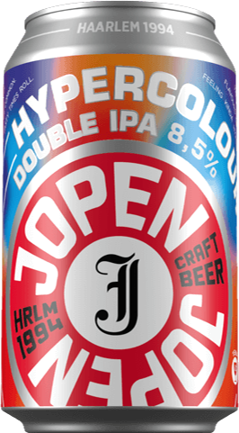 Jopen Hypercolour blikje van 33cl