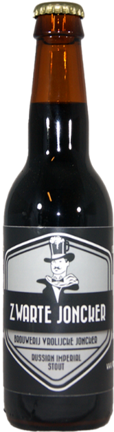 Zwarte Joncker flesje van 33cl