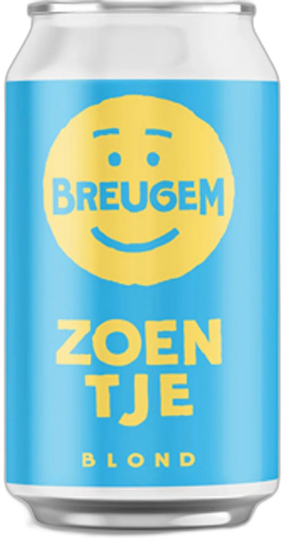 Breugem Zoentje Blond bier blik 330ml Breugem Zoentje Blond bier blik 330ml