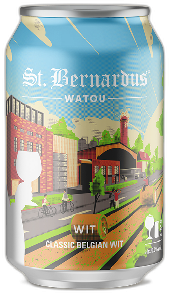 St. Bernardus Wit blik 33cl