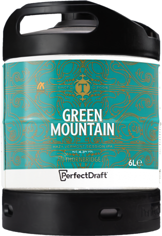 Thornbridge Green Mountain PerfectDraft Perfect Draft fust van 6 liter