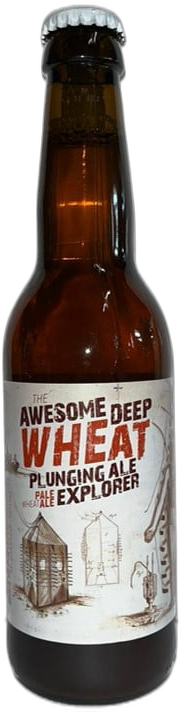 The Awesome Deep Wheat Plunging Ale Explorer flesje van 33cl