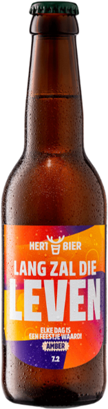 Hert Bier Lang zal die Leven flesje van 33cl