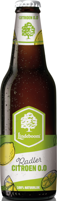 Lindeboom Radler citroen alcoholvrij flesje van 30cl Lindeboom Radler citroen alcoholvrij flesje van 30cl