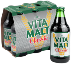 Vitamalt Classic sixpack met flesjes van 33cl