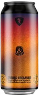 Burried Treasure bier blik van 44 CL