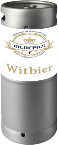 Gildepils Witbier fust van 20 liter