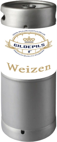 Gildepils Weizen fust van 20 liter