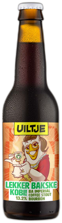 Uiltje Lekker Bakske Kobi flesje van 33cl Uiltje Lekker Bakske Kobi flesje van 33cl