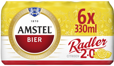 Amstel Radler sixpack met blikjes van 33cl