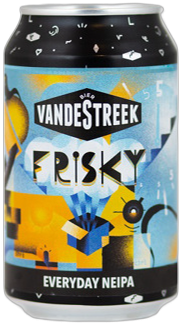 vandeStreek Frisky blikje van 33cl vandeStreek Frisky blikje van 33cl
