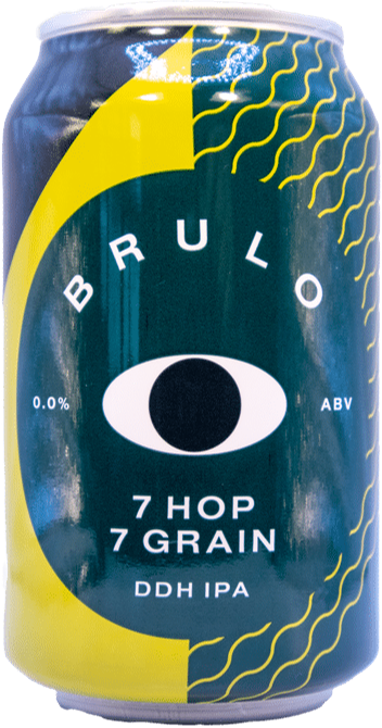 BRULO 7 Hop 7 Grain blikje van 33cl