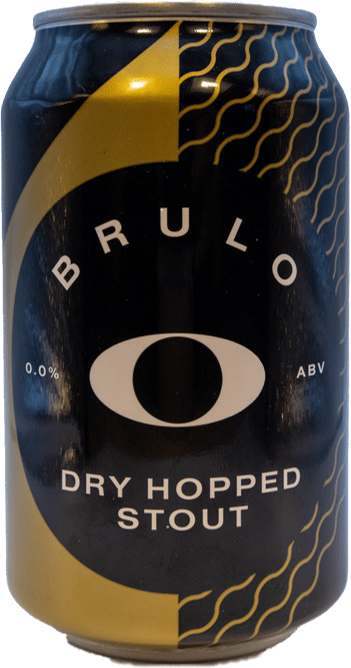BRULO Dry Hopped Stout blikje van 33cl
