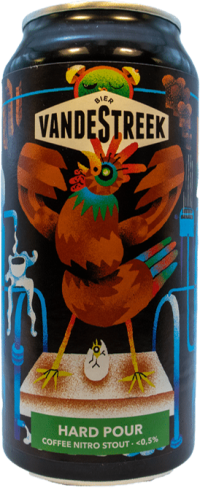 vandeStreek Hard Pour blik van 44cl
