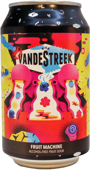VandeStreek Fruit machine blikje van 33cl