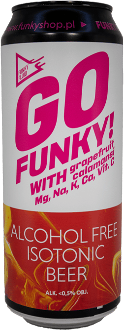 Funky Fluid Go Funky blik van 50cl