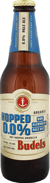 Budels Hopped 0.0% Bio fles van 30cl