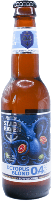 Stadshaven Octopus 0.4 flesje van 33cl