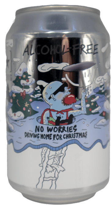 Lervig No Worries Driving Home for Christmas blikje van 33cl