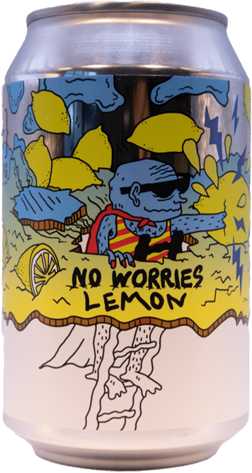 Lervig No Worries Lemon blikje van 33cl