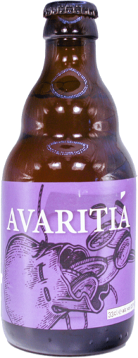 Hugel Zeven Zonden Avaritia flesje van 33cl