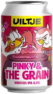 Uiltje Pinky and the Grain blikje van 33cl