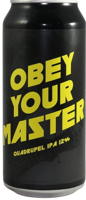Bliksem Obey Your Master blik van 44cl