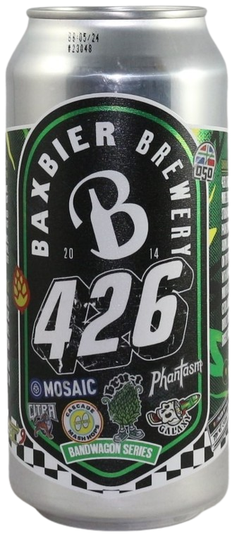 Baxbier Bandwagon 426 blik van 44cl Baxbier Bandwagon 426 blik van 44cl