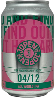 Jopen Hop Around & Find Out blikje van 33cl