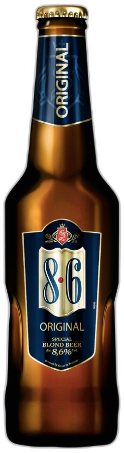 8.6 Original fles 33cl 