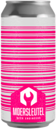 Moersleutel Barcode Platinum & Pink blik van 44cl