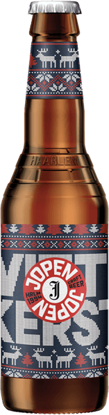 Jopen Witte Kerst flesje van 33cl