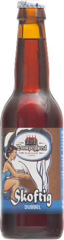 Dampegheest Skoftig flesje van 33cl