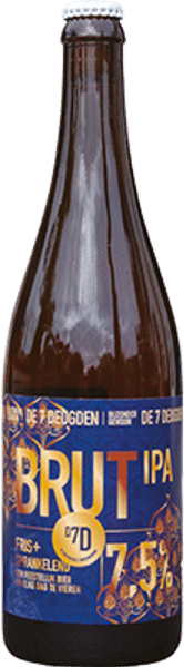 De 7 Deugden Brut IPA fles van 75cl