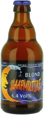 Slaapmutske Blond flesje van 33cl