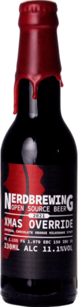 Nerdbrewing Xmas Override flesje van 33cl