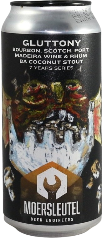 Moersleutel Gluttony blik van 44cl