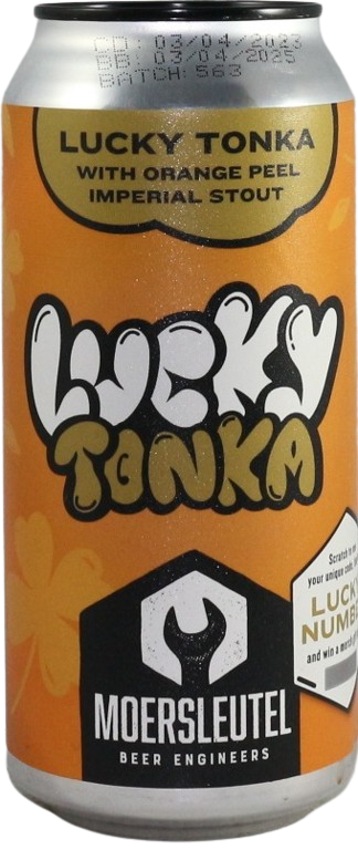 Moersleutel Lucky Tonka blik van 44cl Moersleutel Lucky Tonka blik van 44cl