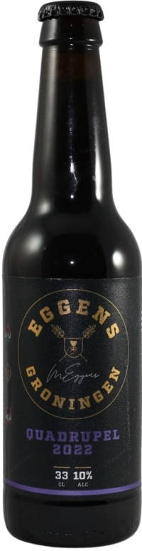 Eggens Quadrupel flesje van 33cl