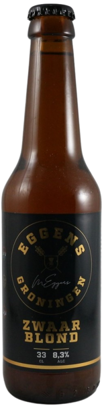 Eggens ZWAAR Blond flesje van 33cl