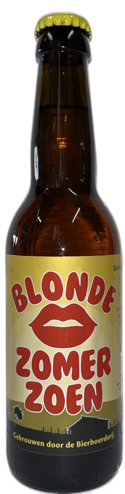 Blonde Zomer Zoen flesje van 33cl