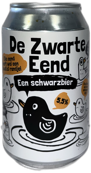 Poesiat & Kater De Zwarte Eend blikje van 33cl