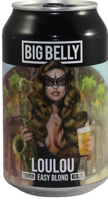 Big Belly LOULOU blikje van 33cl